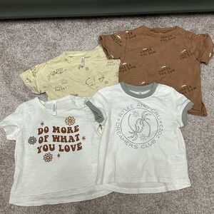Rylee + Cru Kids Graphic T-Shirts Bundle of 4